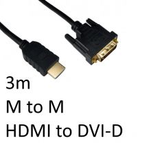 Serv 77DVHD-3303 HDMI to DVI-D Cable 3m