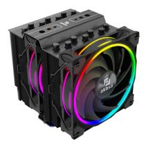 AKASA AK-CC4026HP01 Dual Tower CPU Cooler with 2x 120mm PWM Fans