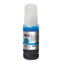 INKLAB E103C Epson Compatible Cyan Ink Bottle