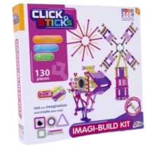 Click Sticks Imagi-Build Construction Kit â 130 Pcs