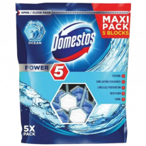 Domestos Toilet block Power 5 Ocean - 5 pcs