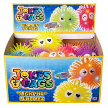 Fluffeez Light Up Puffer Ball Assorted â 4 Inch