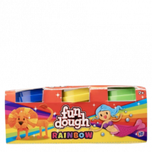 Fun Dough Rainbow Bright & Glow Modelling Dough Set Assorted