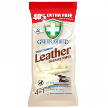 Green Shield Conditioning Leather Wipes - 70 pcs