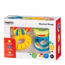 Halilit Musical Rings Baby Rattle Set
