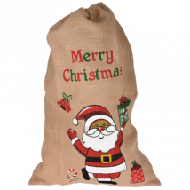 Holly Jolly Christmas Santa sack - 60x90cm