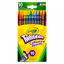 Crayola Twistables Coloured Pencils - 10 pcs