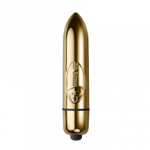 Rocks-Off RO-80MM Single Speed Vibrator - Gold