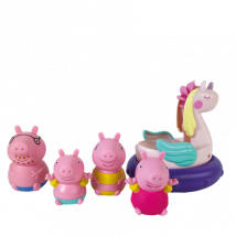 Tomy Toomies Peppa Pig Bath Toys Set