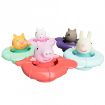 Tomy Toomies Peppa Pig Pool Party Bath Toy Set
