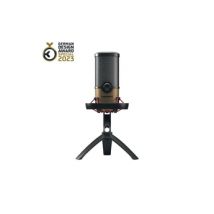 Microphone avec eclairage RGB cardioide pour streaming, podcasts