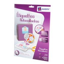 ETIQUETTES ADRESSES AUTOCOLLANTES J8167-12