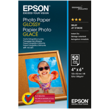 Papier Photo Glossy - A6 - 50 Feuilles - 200g/m²