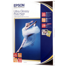 Papier Photo Ultra Glossy - 13x18cm - 50 Feuilles - 300g/m²