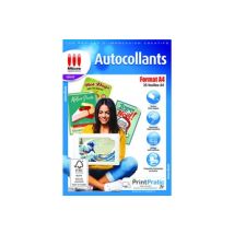 Autocollants mates - A4 - 25 Feuilles - 238g