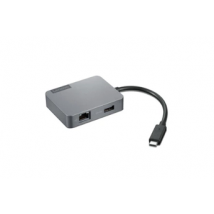 HUB USB-C 4 EN 1 VERS USB-A / RJ45 / VGA / HDMI