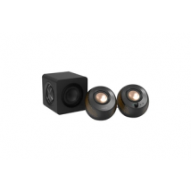 PEBBLE X PLUS Enceintes ordinateur 2.1 USB-C avec caisson de basses et eclairage RVB personnalisable