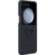Coque silicone avec anneau Z Flip 5 Marine