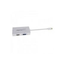 Adaptateur DisplayPort vers HDMI AISCCI0302 APPC37 DVI VGA Blanc