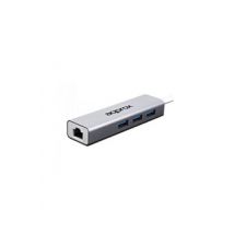 Adapteur réseau APPC07GHUB LAN 10/100/1000 USB 3.0 Gris