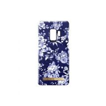 Fashion Case S/S18 - Coque de protection pour téléphone portable - plastique - fleur bleu marin - pour Samsung Galaxy S9