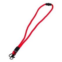 Cordons ronds pour badges - Paquet de 10 rouge - Rouge -