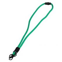 Cordons ronds pour badges - Paquet de 10 - Vert -