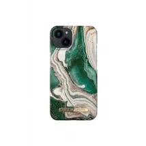 Coque Fashion pour iPhone 13 Golden Jade Marble