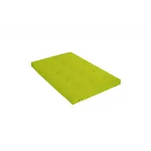 Futon Terre de Nuit Matelas futon vert pistache coeur en latex 140x200