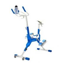 Aquabike - Vélo piscine - Bien-être WR3 Air - Résistance hydraulique - Eau 1.10m à 1.60m - 11kg - Anodisation