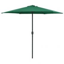 Parasol met aluminium paal 270x246 cm groen47344