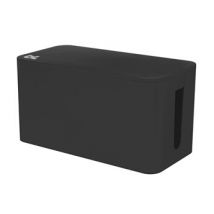 Boite de rangement de câbles Noire