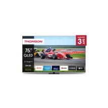 Google TV 75" QLED Pro avec pied central rotatif, 144Hz 190cm 2024
