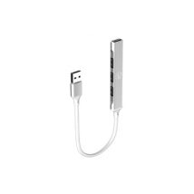 HUB USB - 4 USB 2.0 - Silver