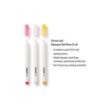 Stylos à encre gel opaques Cricut Joy 1,0 mm, rose/blanc/orange (3 unites)