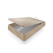 LIT COFFRE TRESOR 160x200 Chene Clair