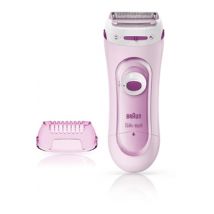 Silk-épil Lady Shaver 5-100 Rose, et Tondeuse Pour Femme Sans Fil LS5100