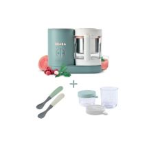 PACK BABYCOOK NEO, 2 PORTIONS, 2 CUILLERES