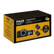 EOS R5 Boitier Nu + 2 batteries + Coupon -15% sur une optiques RF Canon - Edition 70 ans FNAC