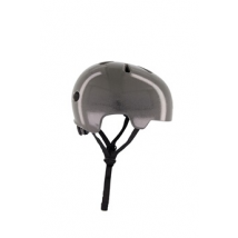 Casque velo reflechissant noir