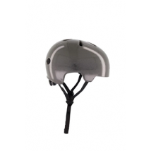 Casque velo reflechissant noir