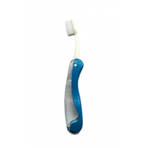 BROSSE A DENTS PLIABLE DE VOYAGE - BLEU