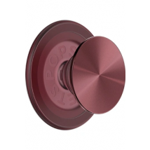 PopGrip MagSafe Aluminum radial Oxblood