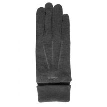 Gants tactiles en tissu Gris L/XL