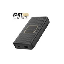 Power Bank 2 USB-A & USB-C + induction noir