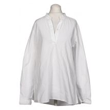 0039 Italy Damen Bluse, weiß, Gr. 36