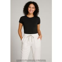 10Days Damen Stoffhose, weiß, Gr. 0