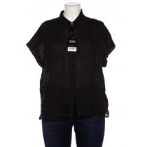 120%lino Damen Bluse, schwarz, Gr. 48