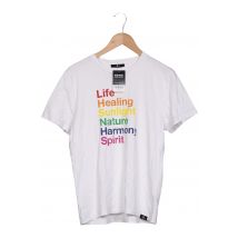 7 for all mankind Herren T-Shirt, weiß, Gr. 48