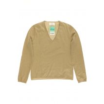 Allude Damen Pullover, beige, Gr.